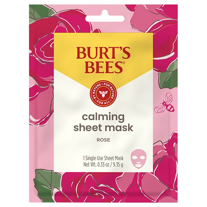 Calming Sheet Mask with Rose J3